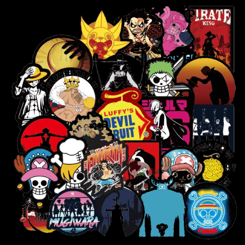 One Piece Cool Stickers