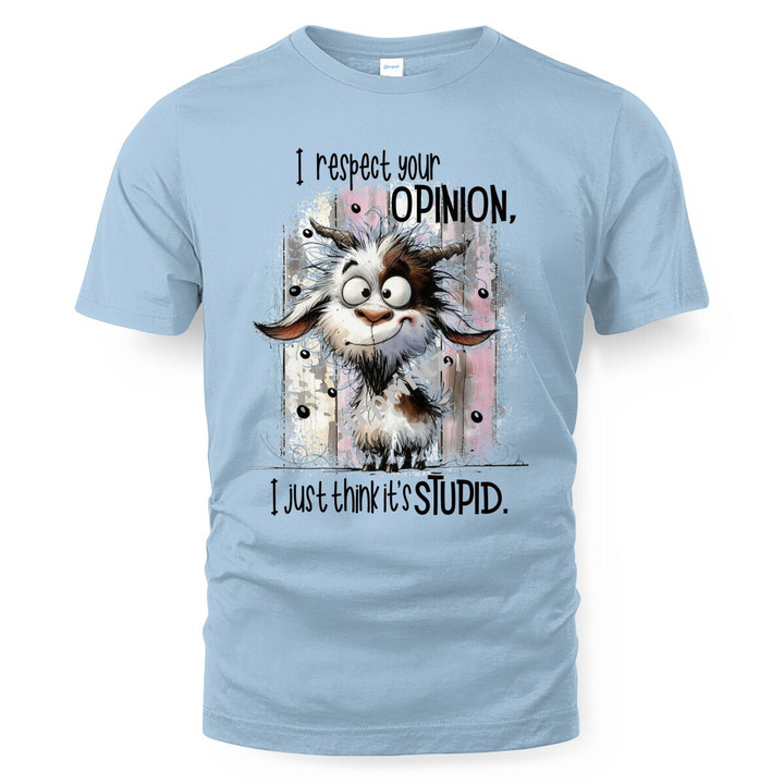I respect your opinion