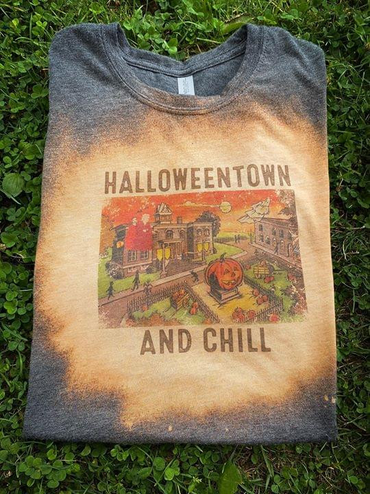 Halloween town and chill tshirt