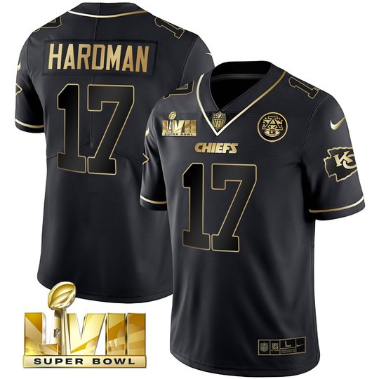 Youth's Chiefs Super Bowl Vapor Gold Jersey - All Stitched