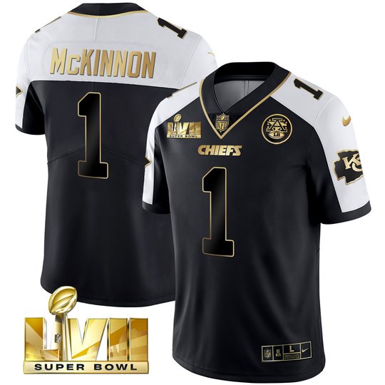 Youth's Chiefs Super Bowl Vapor Gold Jersey - All Stitched