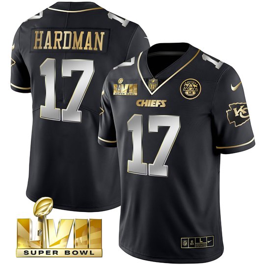 Youth's Chiefs Super Bowl Vapor Gold Jersey - All Stitched