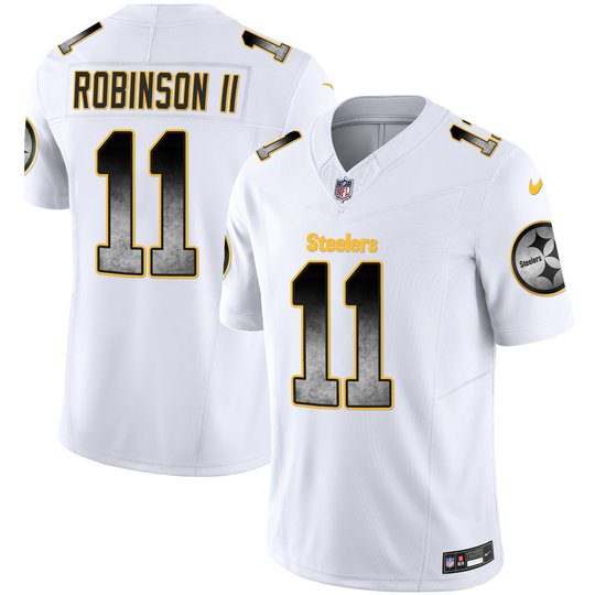 Youth's Steelers Arch Smoke Vapor Jersey - All Stitched