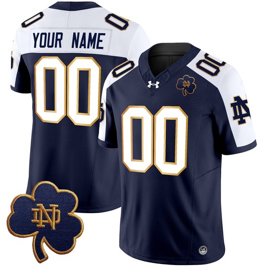 Notre Dame Fighting Irish 2024 Vapor Limited Custrom Jersey V3 - All Stitched