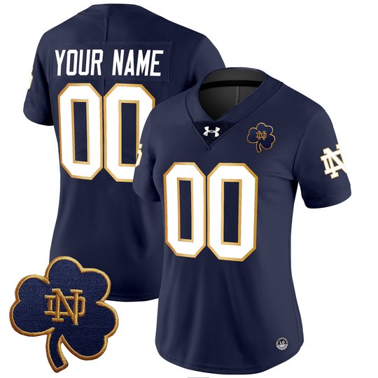 Notre Dame Fighting Irish 2025 Vapor Limited Custom Jersey V3 - All Stitched