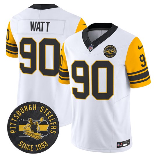 Men's Pittsburgh Steelers Throwback 1962 Vapor Limited Jersey V2 - All Stitched