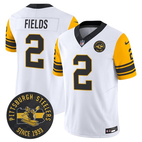 Men's Pittsburgh Steelers Throwback 1962 Vapor Limited Jersey V2 - All Stitched