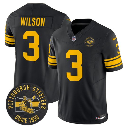 Men's Pittsburgh Steelers Throwback 1962 Vapor Limited Jersey V2 - All Stitched