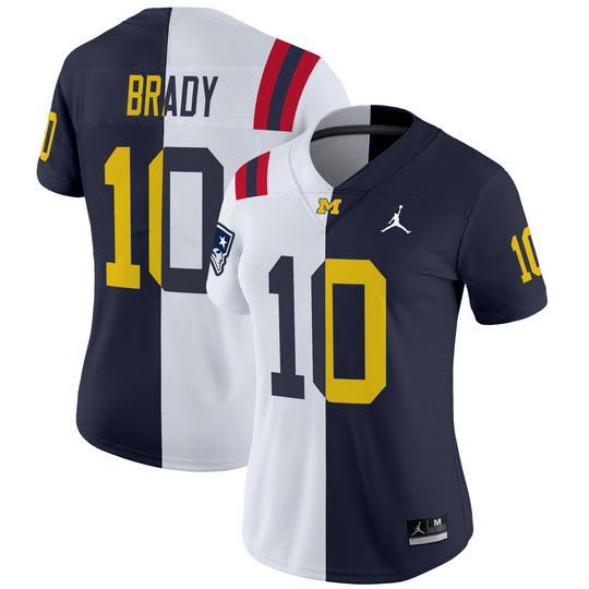 Michigan Wolverines Split Vapor Limited Jersey V2 - All Stitched