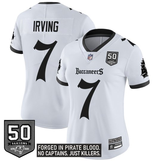 Women's Tampa Bay Buccaneers 'Gothic Pirate Shadows Edition' Limited Jersey - All Stitched