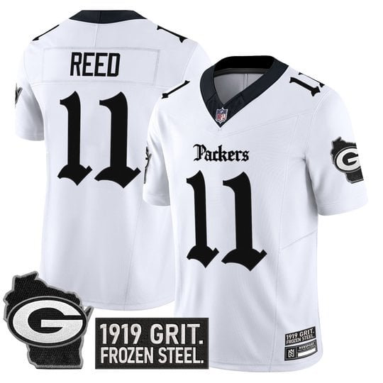 Men's Green Bay Packers 'Gothic Frozen Tundra Edition' Vapor Limited Jersey - All Stitched