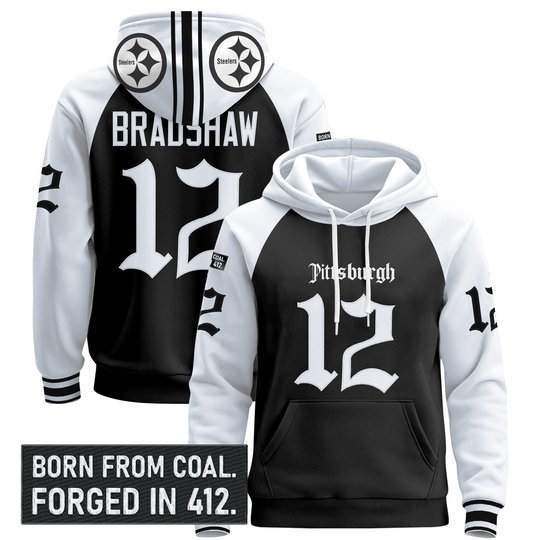 Men's Pittsburgh Steelers 'Gothic Steel City Edition' Pullover Hoodie - All Stitched