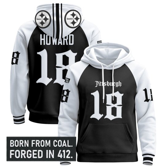 Men's Pittsburgh Steelers 'Gothic Steel City Edition' Pullover Hoodie - All Stitched