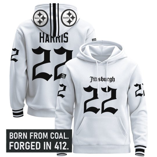 Men's Pittsburgh Steelers 'Gothic Steel City Edition' Pullover Hoodie - All Stitched