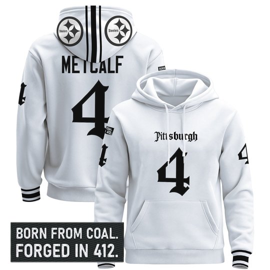 Men's Pittsburgh Steelers 'Gothic Steel City Edition' Pullover Hoodie - All Stitched