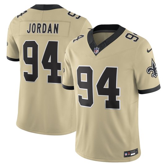 New Orleans Saints 'Gameday Golds Edition' Vapor Jersey - All Stitched