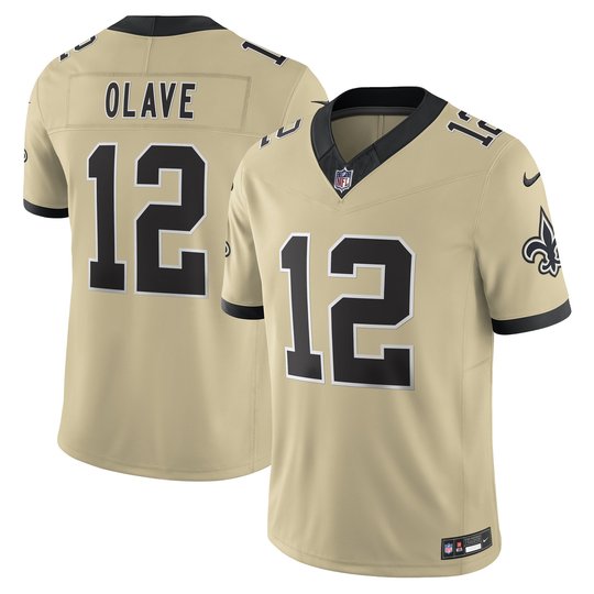 New Orleans Saints 'Gameday Golds Edition' Vapor Jersey - All Stitched