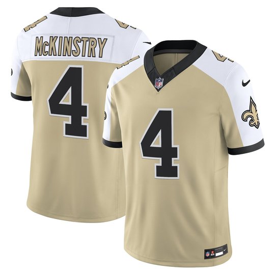 Men's New Orleans Saints 'Gameday Golds Edition' Vapor Jersey - All Stitched
