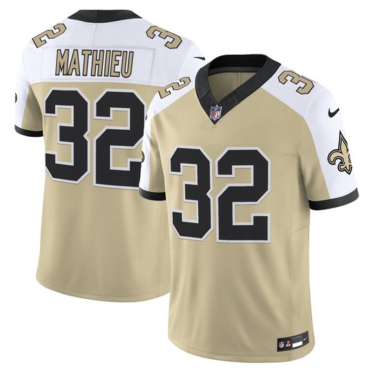 Men's New Orleans Saints 'Gameday Golds Edition' Vapor Jersey - All Stitched