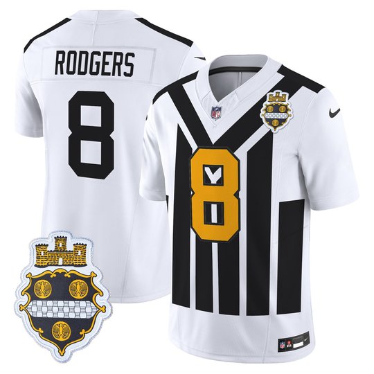 Men's Pittsburgh Steelers 1933 Patch Throwback Vapor Limited Jersey - All Stitched