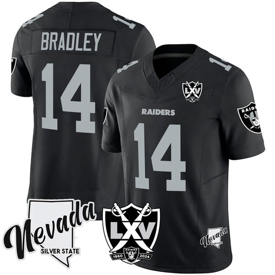 Men's Raiders 2025 Vapor Limited Jersey - 65th Anniversary V2 - All Stitched