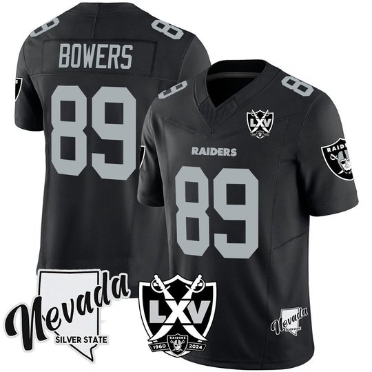 Men's Raiders 2025 Vapor Limited Jersey - 65th Anniversary V2 - All Stitched