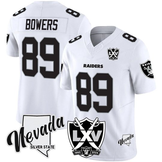Men's Raiders 2025 Vapor Limited Jersey - 65th Anniversary V2 - All Stitched