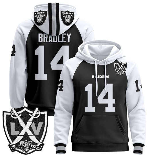 Men's Las Vegas Raiders 2025 Premium Pullover Hoodie - All Stitched