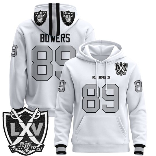 Men's Las Vegas Raiders 2025 Premium Pullover Hoodie - All Stitched