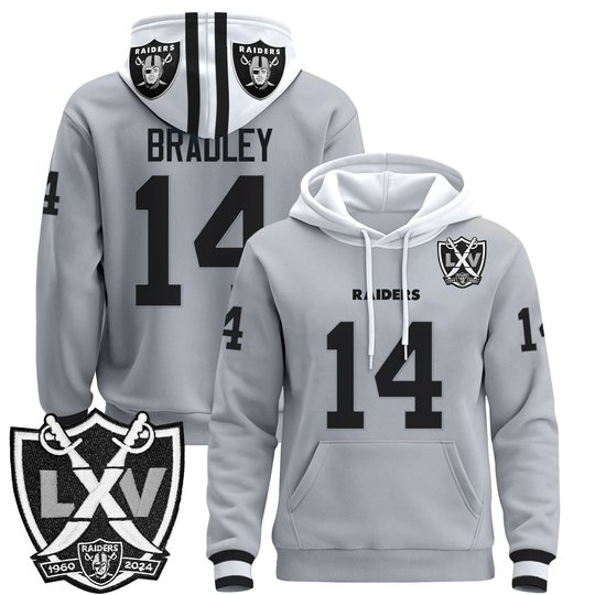 Men's Las Vegas Raiders 2025 Premium Pullover Hoodie - All Stitched