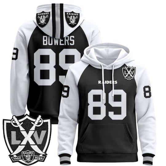 Men's Las Vegas Raiders 2025 Premium Pullover Hoodie - All Stitched