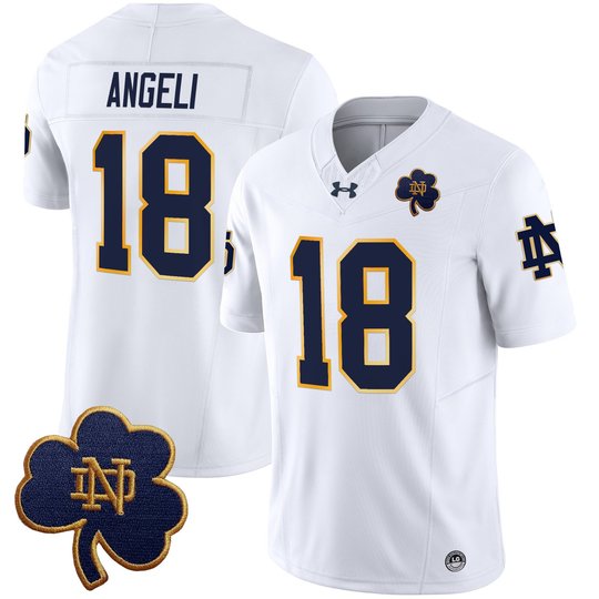 Men's Notre Dame Fighting Irish 2025 Vapor Limited Jersey V3 - All Stitched