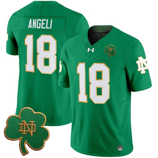 Men's Notre Dame Fighting Irish 2025 Vapor Limited Jersey V3 - All Stitched