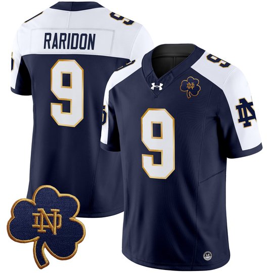 Men's Notre Dame Fighting Irish 2025 Vapor Limited Jersey V3 - All Stitched