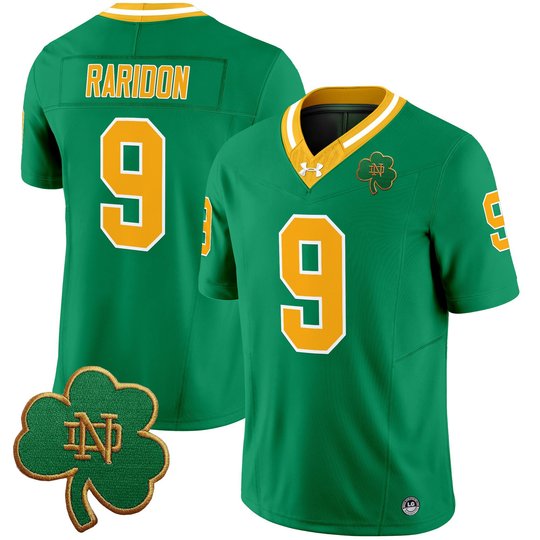 Men's Notre Dame Fighting Irish 2025 Vapor Limited Jersey V3 - All Stitched