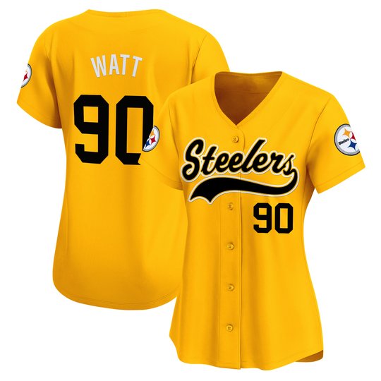 Women's Pittsburgh Steelers 2025 Vapor Baseball Jersey - All Stitched