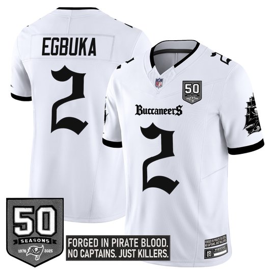 Men's Tampa Bay Buccaneers 'Gothic Pirate Shadows Edition' Vapor Limited Jersey - All Stitched