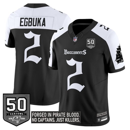 Men's Tampa Bay Buccaneers 'Gothic Pirate Shadows Edition' Vapor Limited Jersey - All Stitched