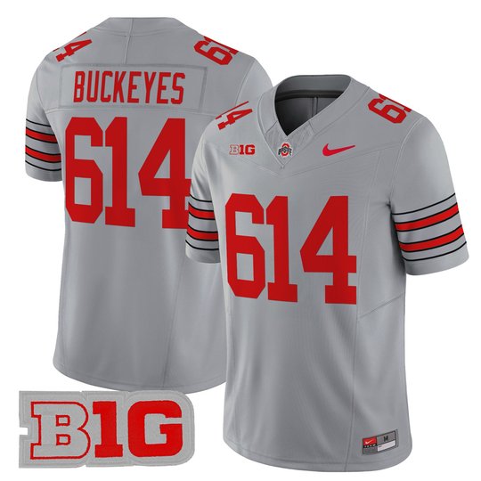 Men's Ohio State Buckeyes 'Heritage Stripe' 2025/26 Vapor Limited Jersey - All Stitched