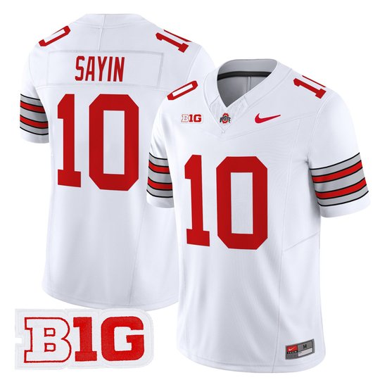 Men's Ohio State Buckeyes 'Heritage Stripe' 2025/26 Vapor Limited Jersey - All Stitched