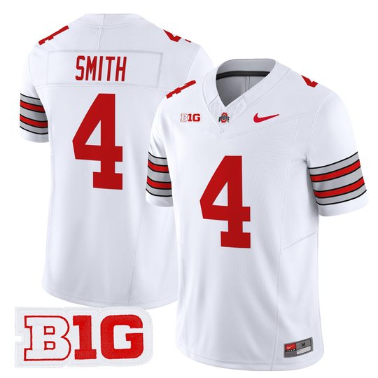 Men's Ohio State Buckeyes 'Heritage Stripe' 2025/26 Vapor Limited Jersey - All Stitched