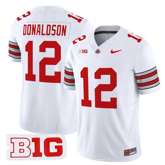 Men's Ohio State Buckeyes 'Heritage Stripe' 2025/26 Vapor Limited Jersey - All Stitched
