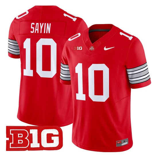 Men's Ohio State Buckeyes 'Heritage Stripe' 2025/26 Vapor Limited Jersey - All Stitched