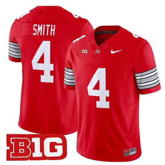 Men's Ohio State Buckeyes 'Heritage Stripe' 2025/26 Vapor Limited Jersey - All Stitched
