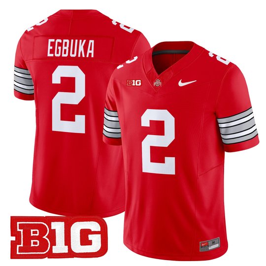 Men's Ohio State Buckeyes 'Heritage Stripe' 2025/26 Vapor Limited Jersey - All Stitched