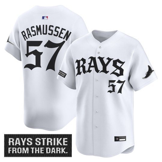 Men's Tampa Bay Rays 'Old English Edition' Vapor Premier Limited Jersey - All Stitched