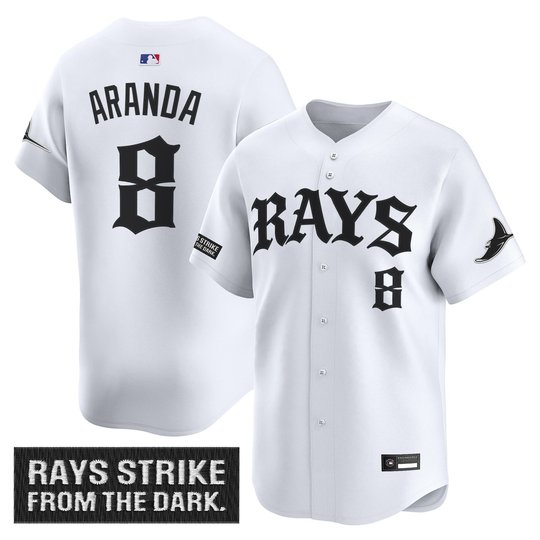 Men's Tampa Bay Rays 'Old English Edition' Vapor Premier Limited Jersey - All Stitched
