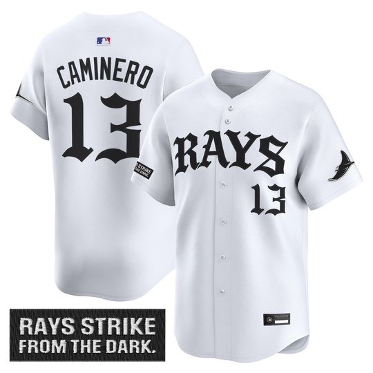 Men's Tampa Bay Rays 'Old English Edition' Vapor Premier Limited Jersey - All Stitched