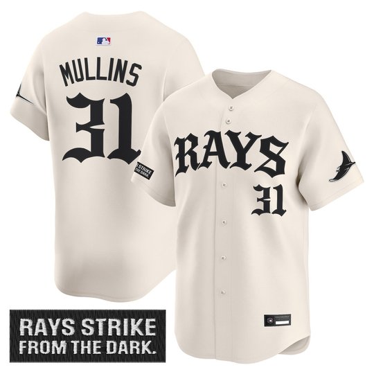 Men's Tampa Bay Rays 'Old English Edition' Vapor Premier Limited Jersey - All Stitched