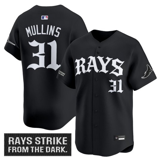 Men's Tampa Bay Rays 'Old English Edition' Vapor Premier Limited Jersey - All Stitched